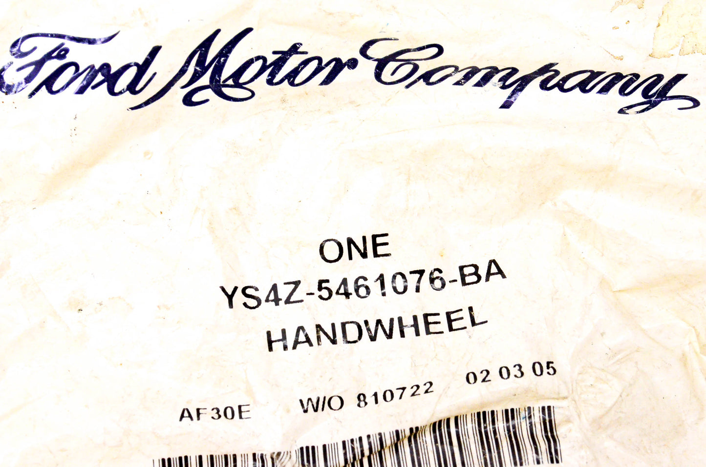 New OEM Ford YS4Z-5461076-BA Lumbard Adjustment Knob NOS
