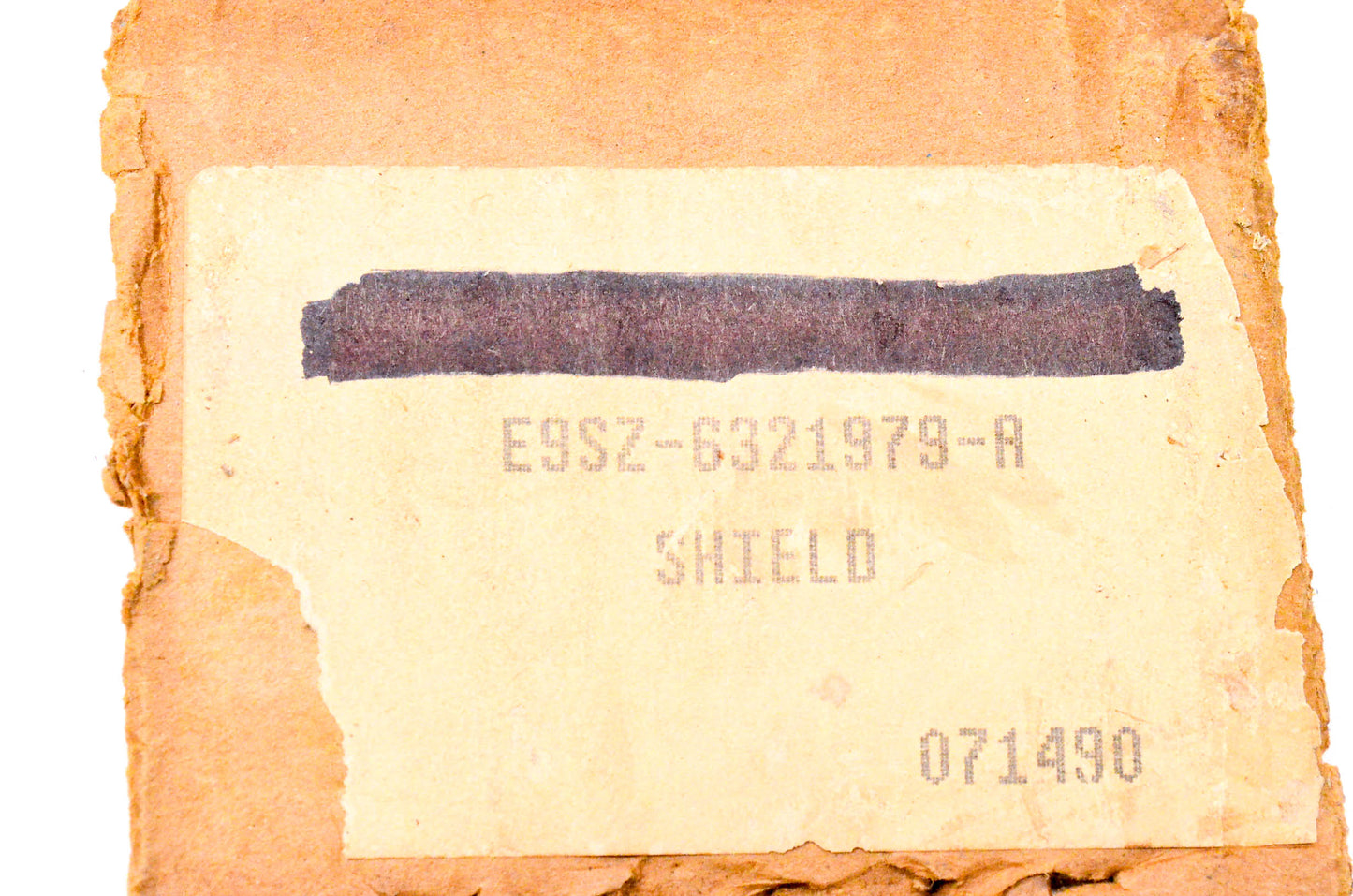 New OEM Ford E9SZ-6321979-A Door Latch Shield NOS