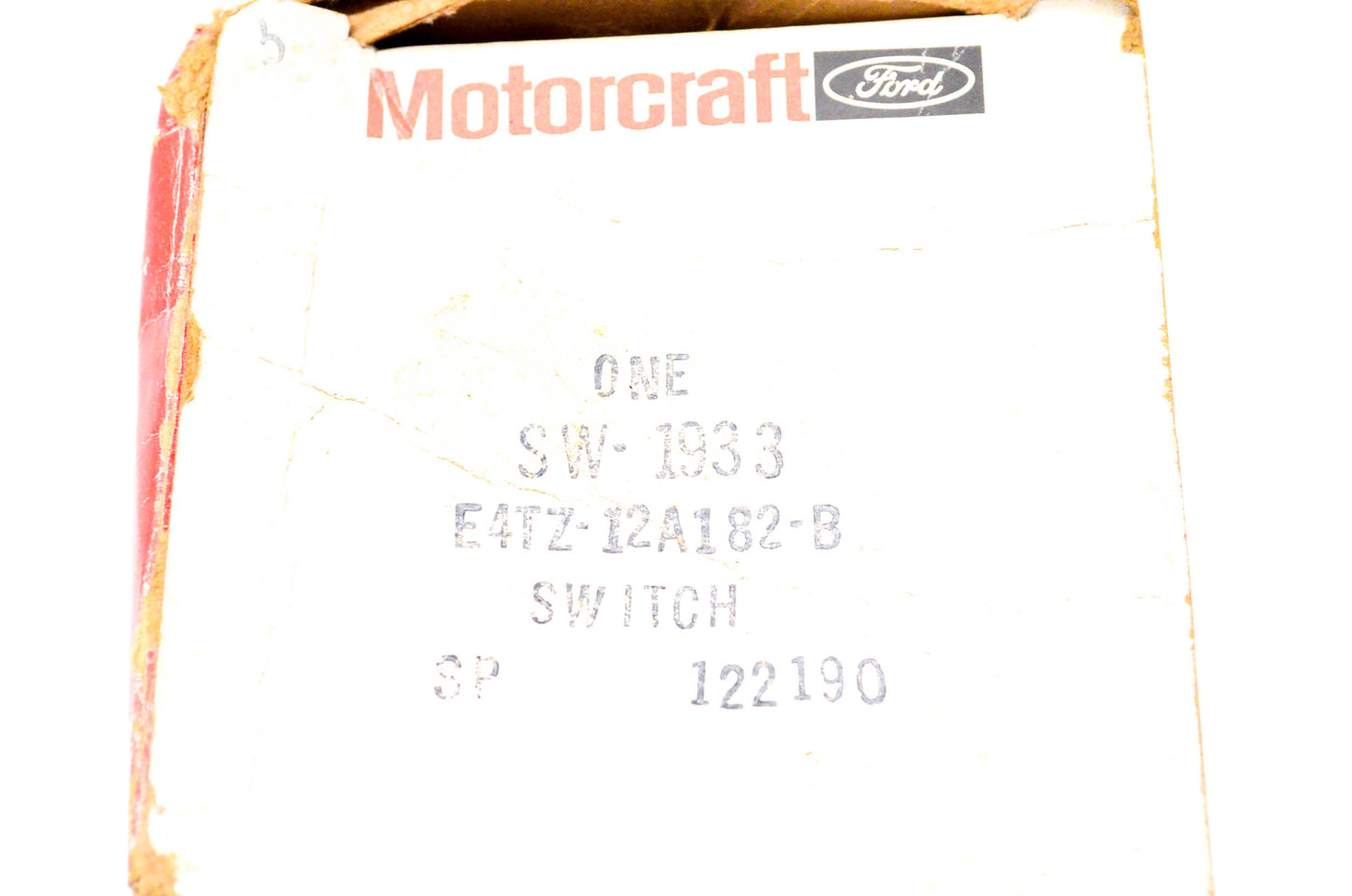 Motorcraft SW-1933, E4TZ-12A182-B Distributor Modulator Valve Switch NOS