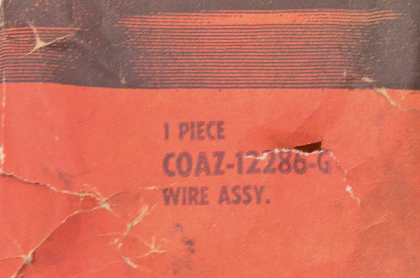 Autolite C0AZ-12286-G Wire Assembly NOS