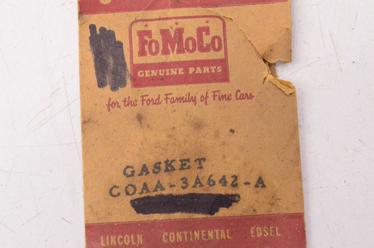 New OEM Ford C0AA-3A642-A, COAA-3A642-A Power Steering Gasket Qty 2 NOS