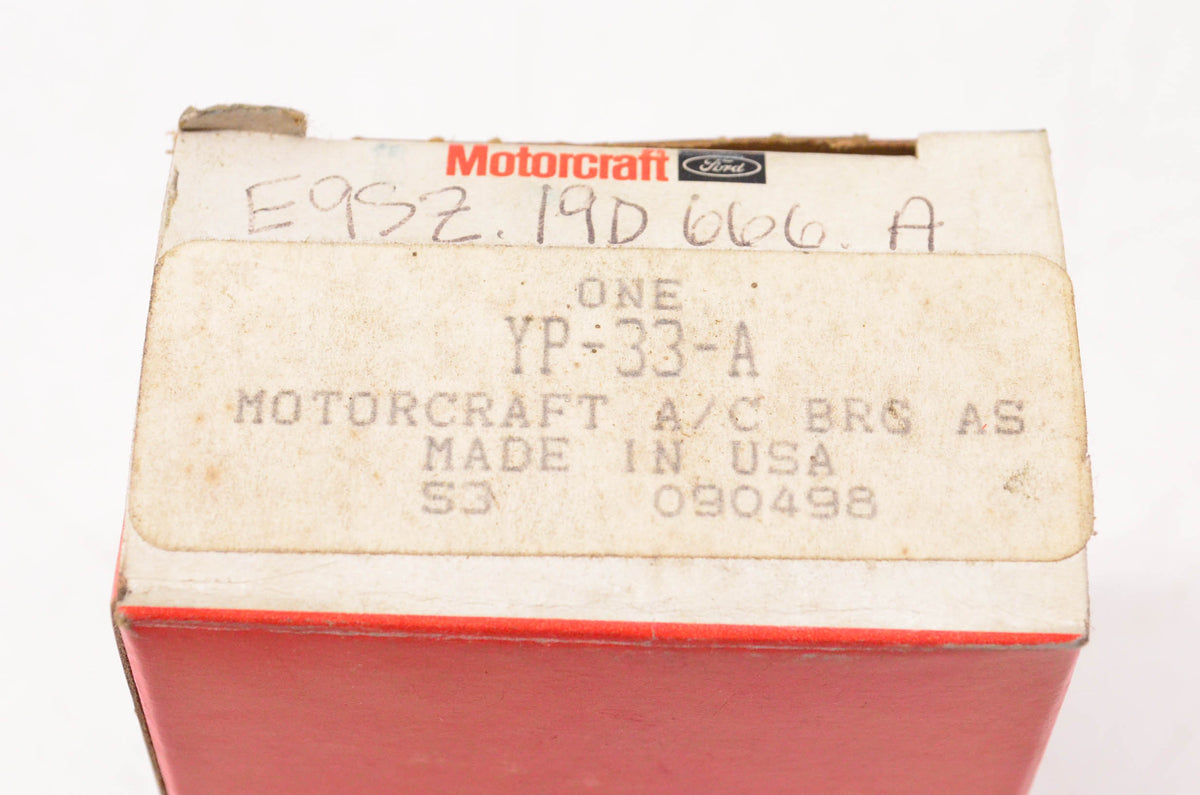Motorcraft YP-33-A, E9SZ-19D666-A A/C Clutch Bearing NOS