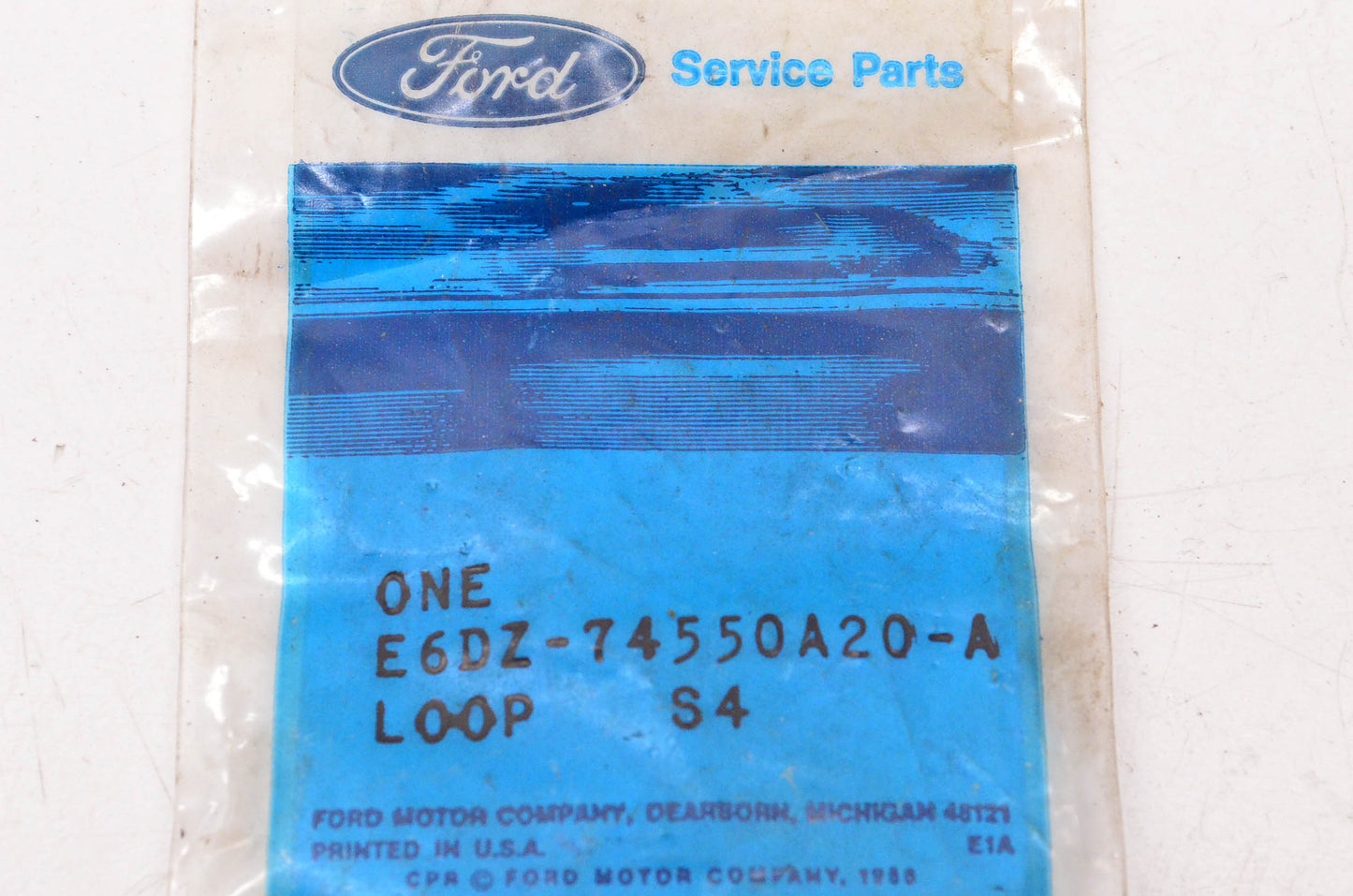 New OEM Ford E6DZ-74550A20-A Loop NOS