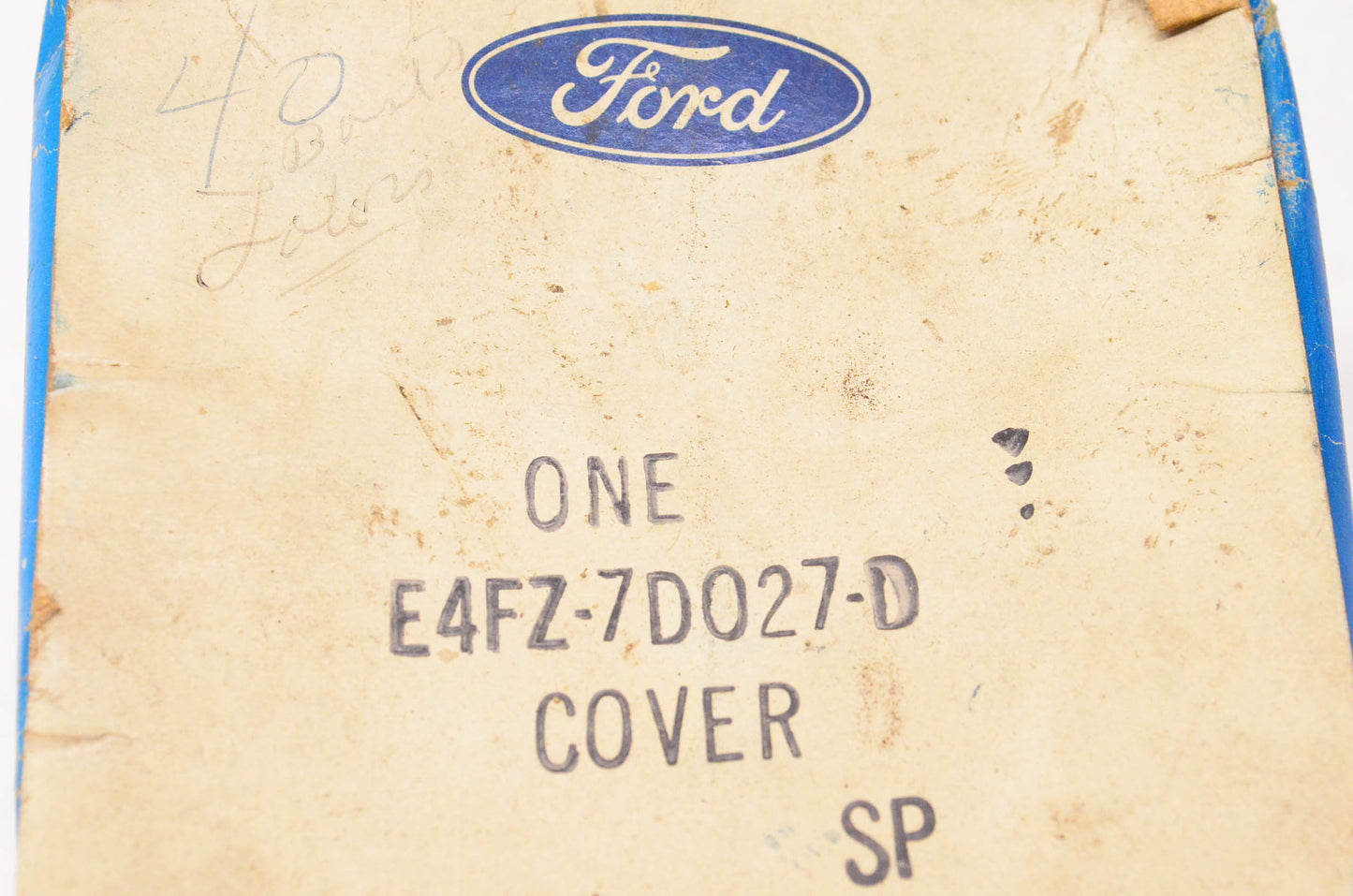 New OEM Ford E4FZ-7D027-D Cover NOS