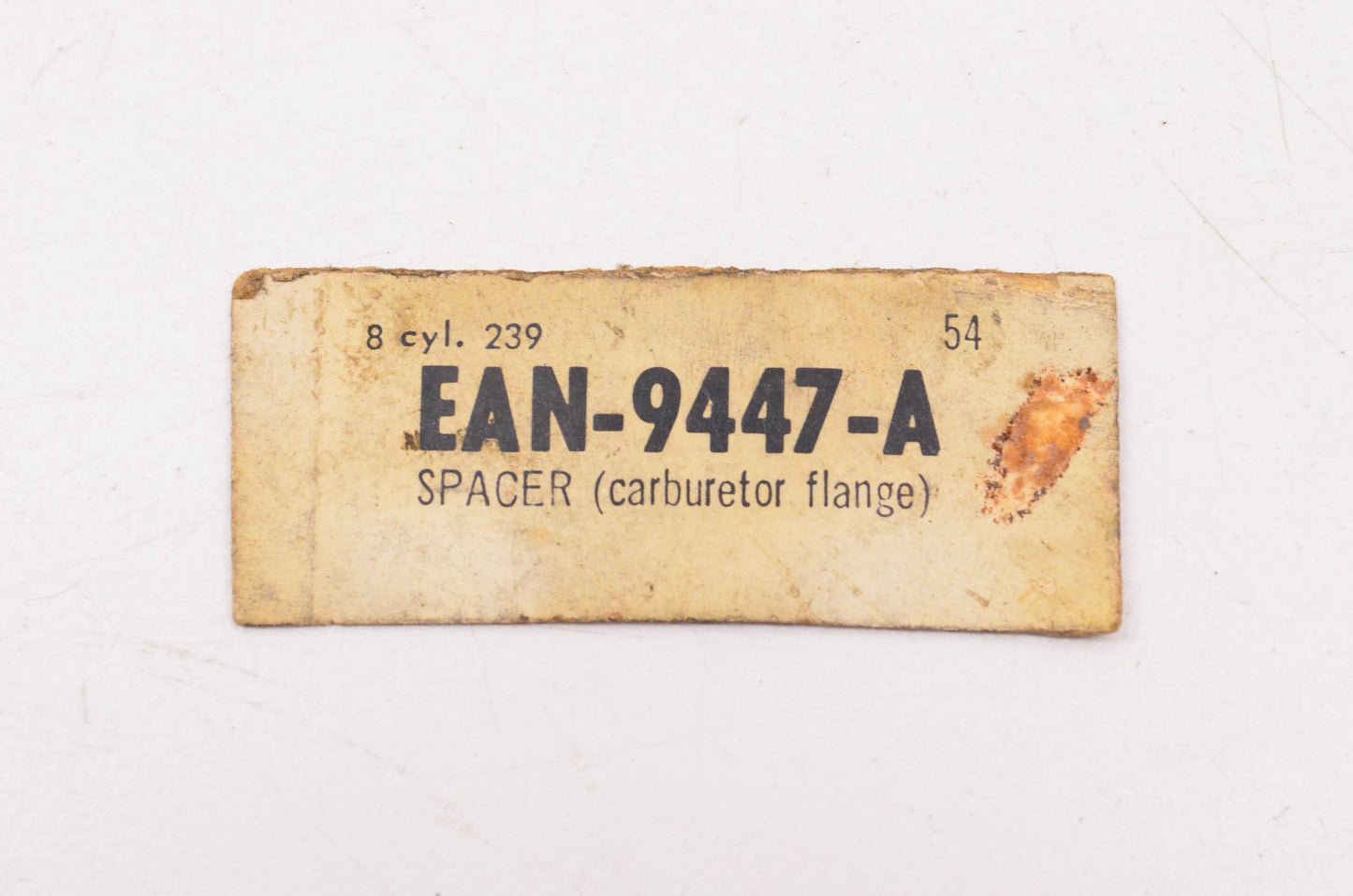 New OEM Ford EAN-9447-A Carburetor Mounting Gasket NOS