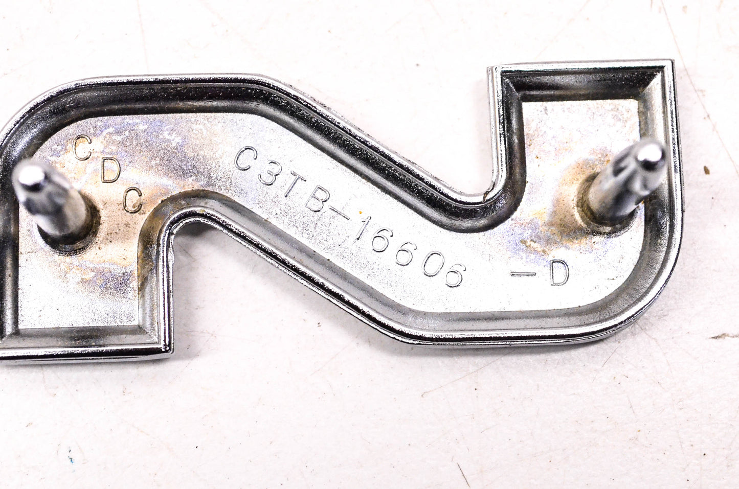 New OEM Ford C3TB-16606-D Chrome Emblem NOS