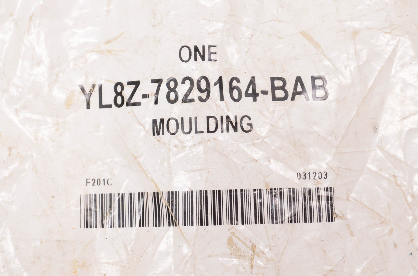 New OEM Ford YL8Z-7829164-BAB Rear Moulding NOS