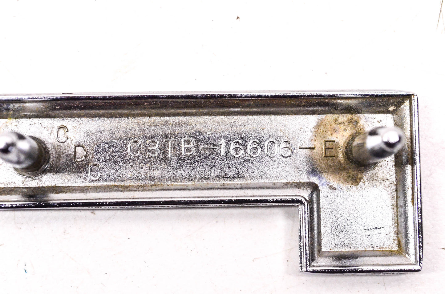 New OEM Ford C3TB-16606-E Chrome Emblem NOS