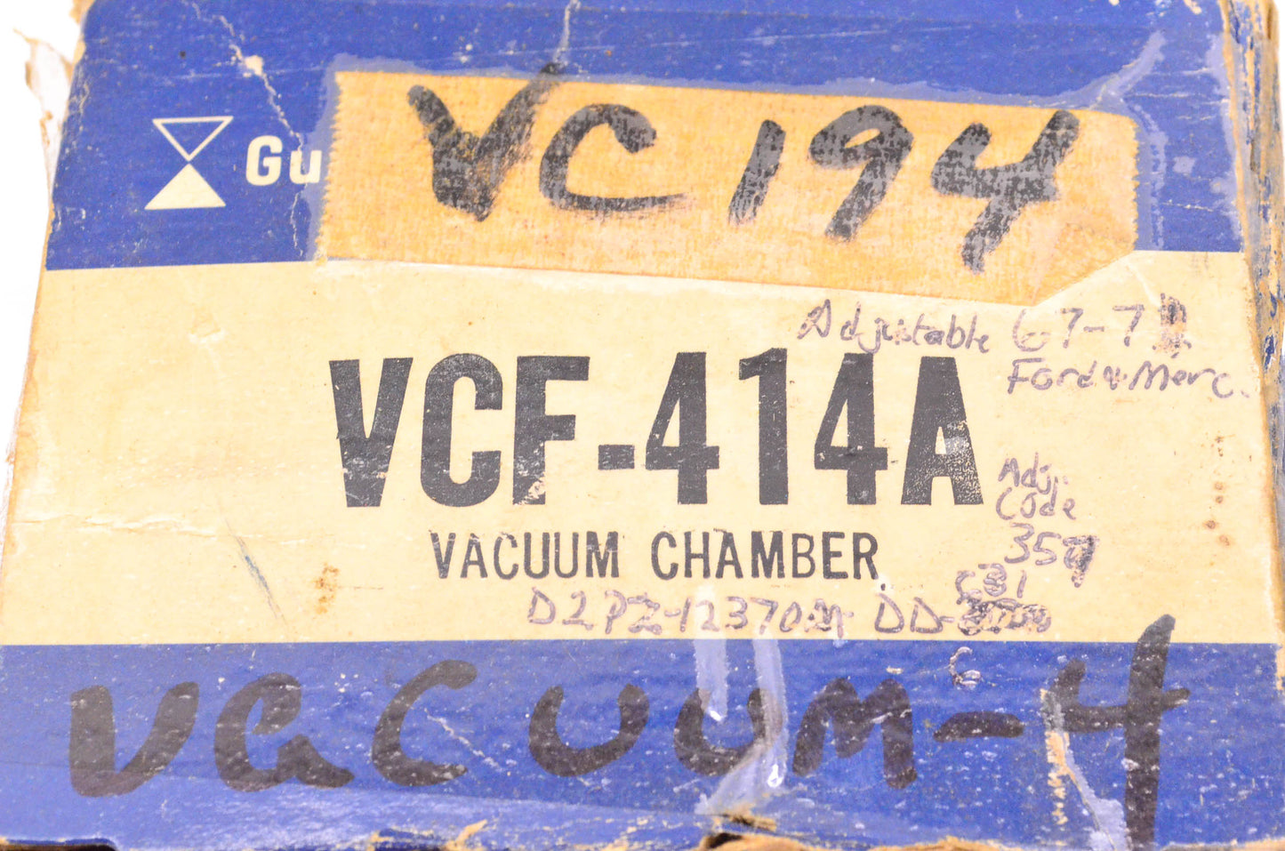 Guaranteed Parts Company VCF-414A Vacuum Chamber NOS