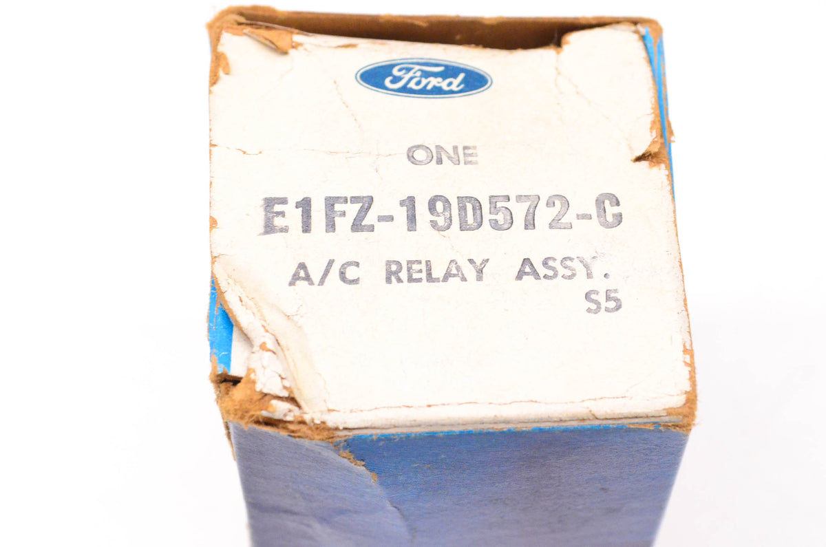 New OEM Ford E1FZ-19D572-C Air Conditioner Compressor Clutch Relay NOS