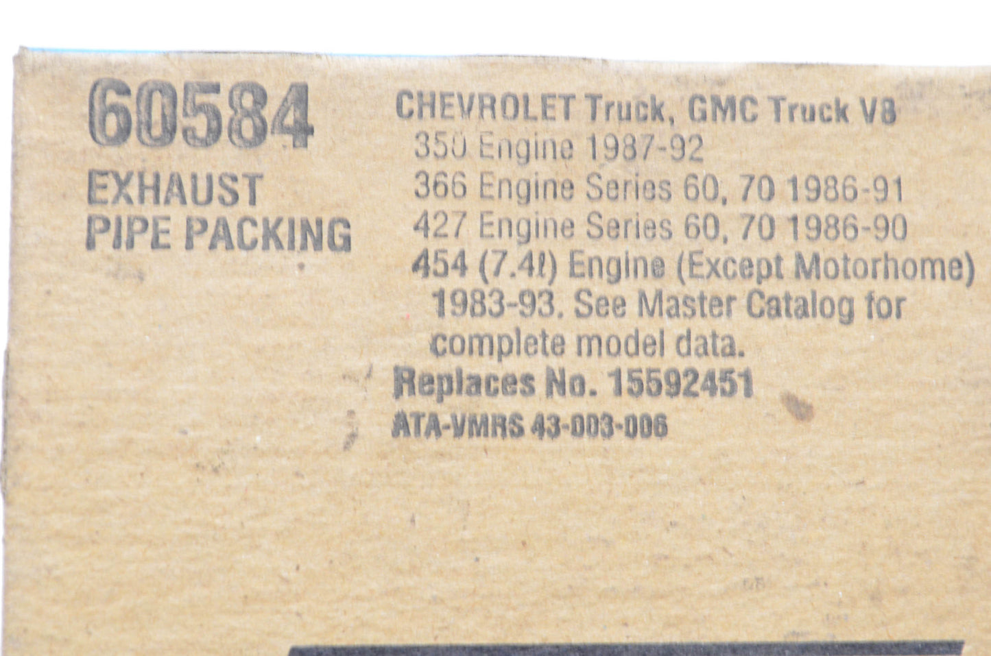 Fel-Pro 60584 Exhaust Flange Gasket NOS