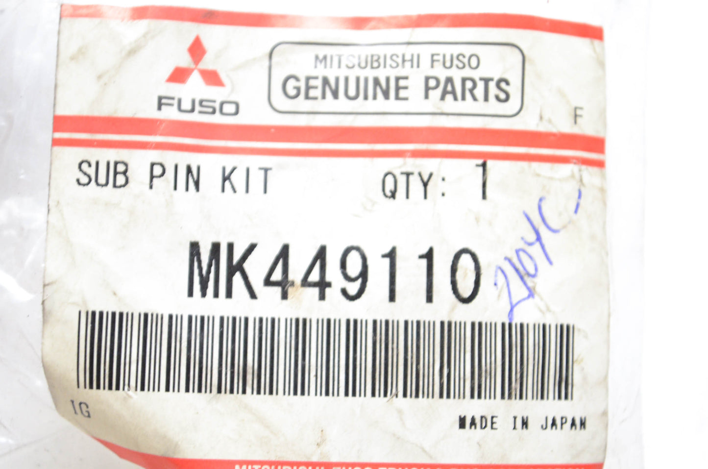 Mitsubishi MK449110 Sub Pin NOS