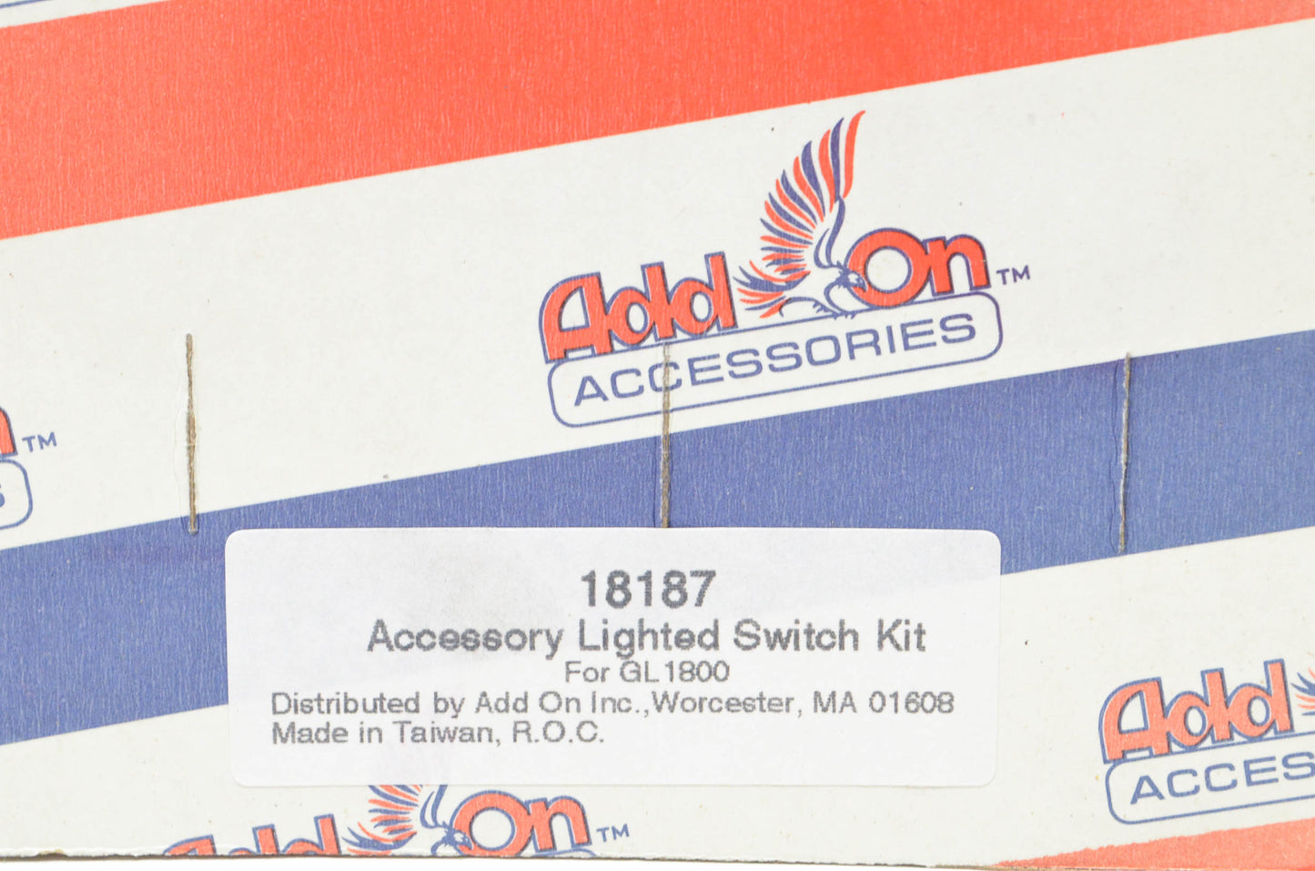 Add On Accessories 18187 Accessory Switch Kit NOS