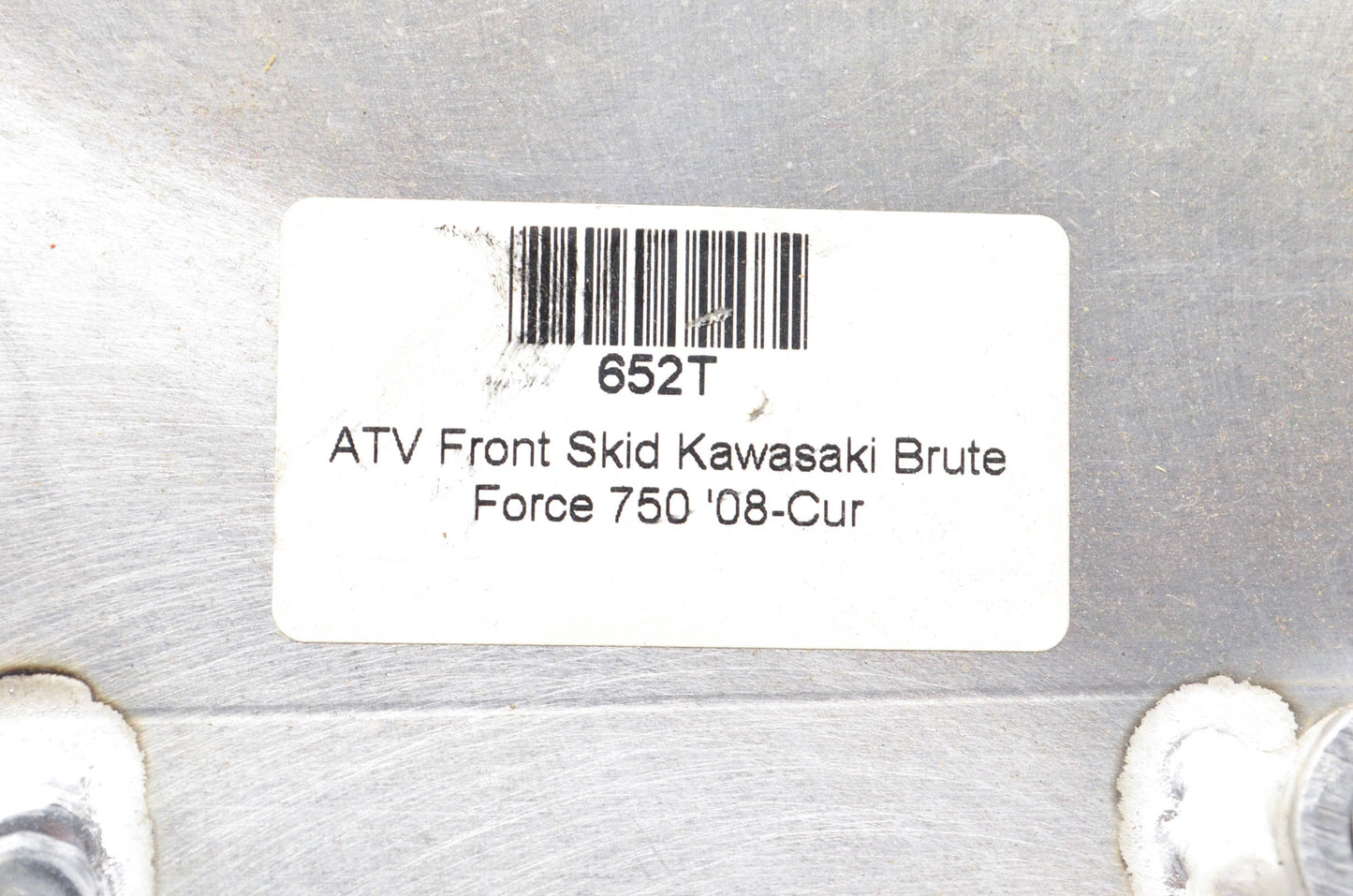 Aftermarket 652T Front Skid Plate NOS