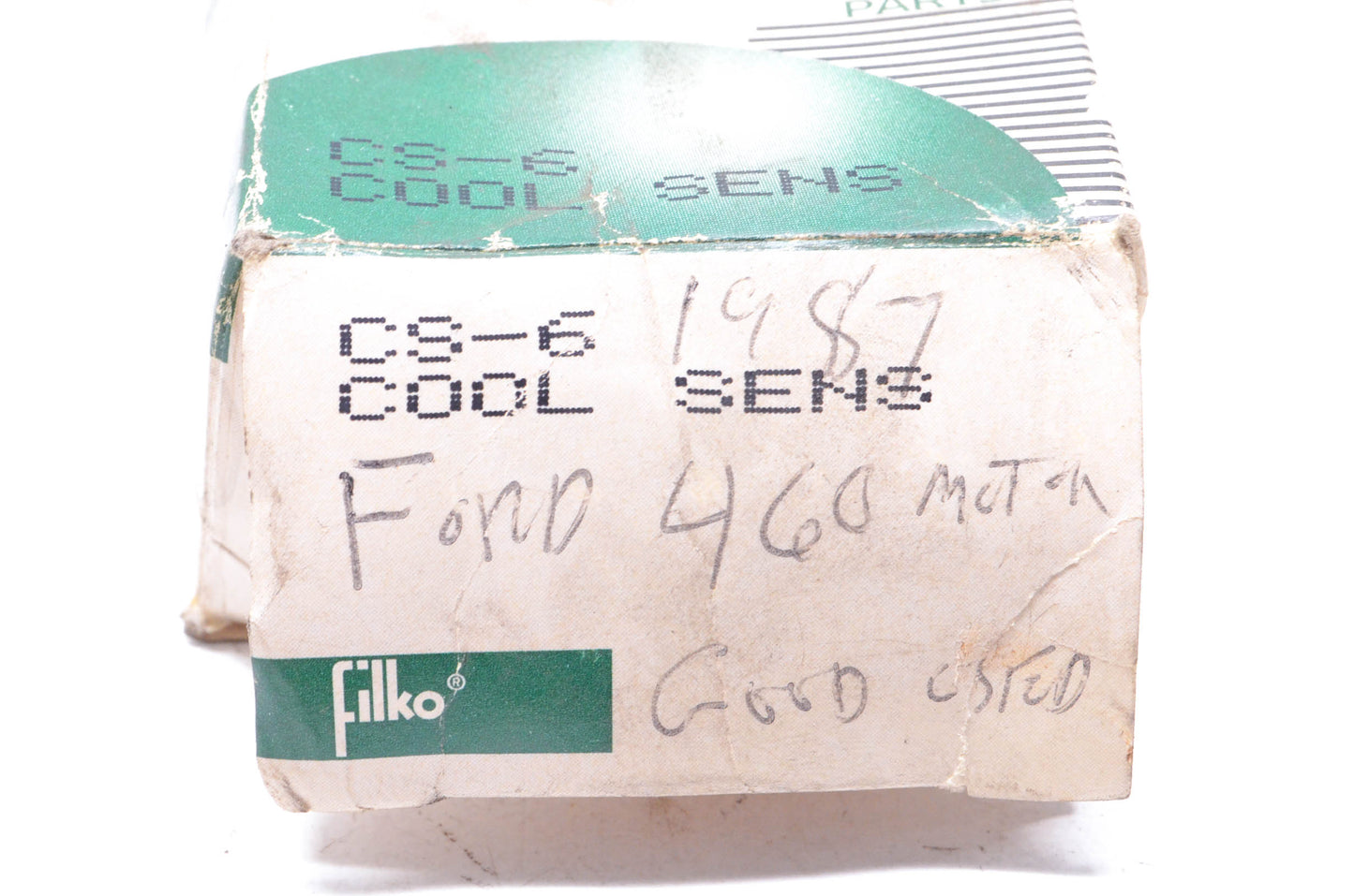 Filko CS-6 Engine Coolant Temperature Sensor NOS