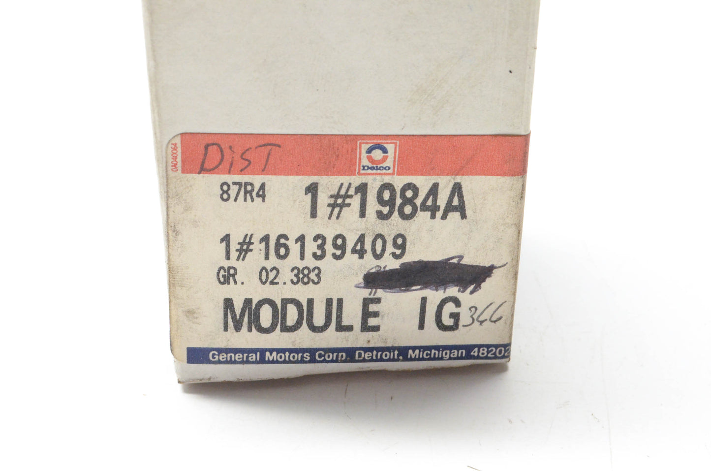Delco 1984A, 16139409 Ignition Control Module NOS