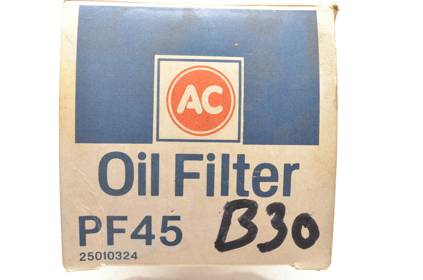AcDelco PF45, PF 45, 25010324 Oil Filter NOS