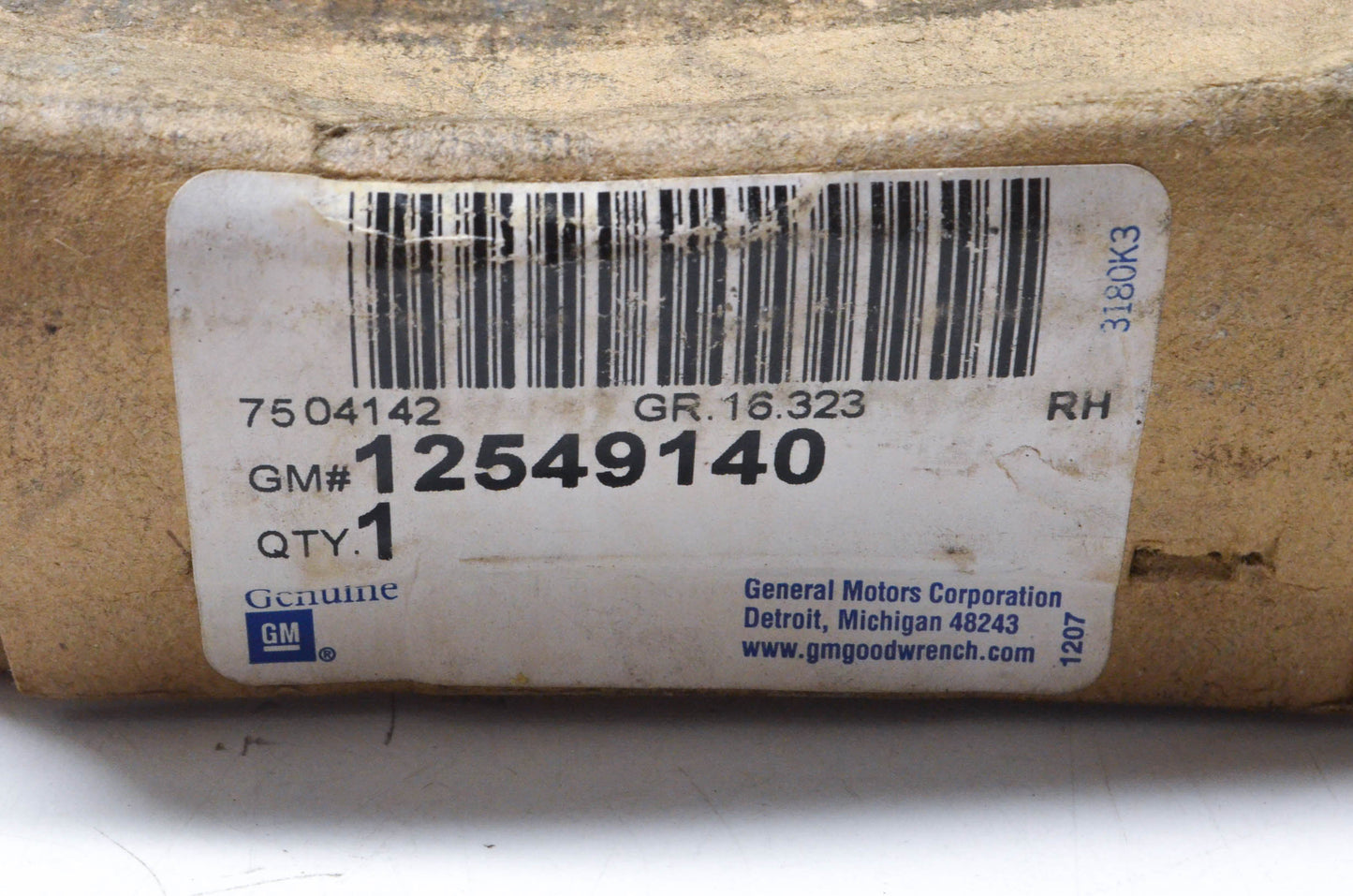 GM 12549140 Strap Kit NOS