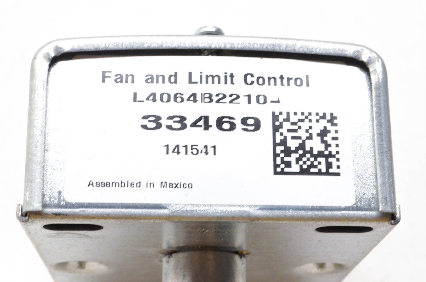 Honeywell L4064B2210, 33469 Fan & Limit Control Assembly NOS