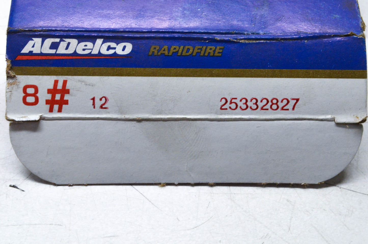 AcDelco 25332827, 12 Spark Plugs Qty 2 NOS