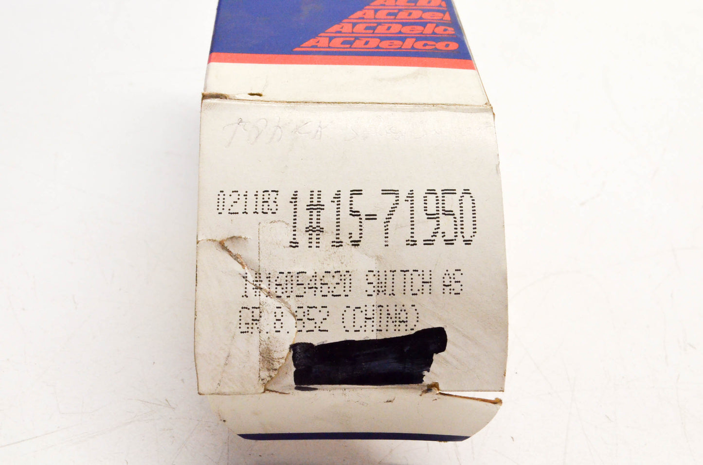 AC Delco 15-71950, 16054620 Heat and AC Control Switch NOS