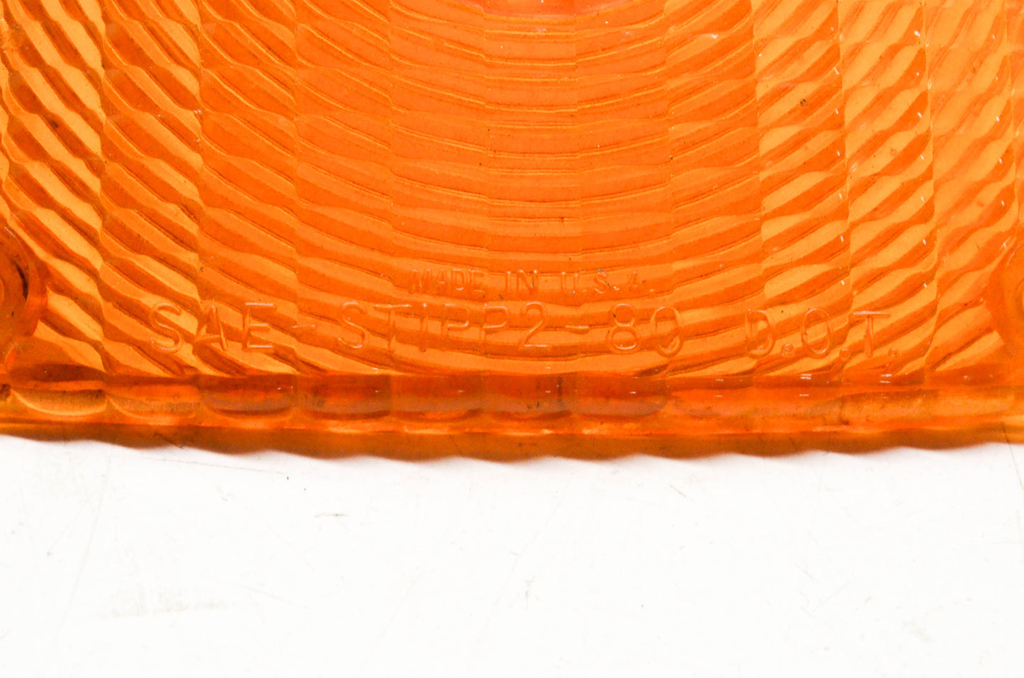 Glo-Brite SAE-STIPP2-80 Amber Replacement Lens NOS