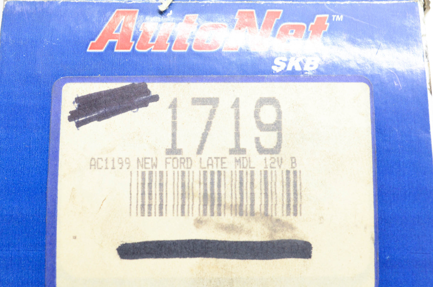 AutoNet 1719, AC1199 Voltage Regulator NOS