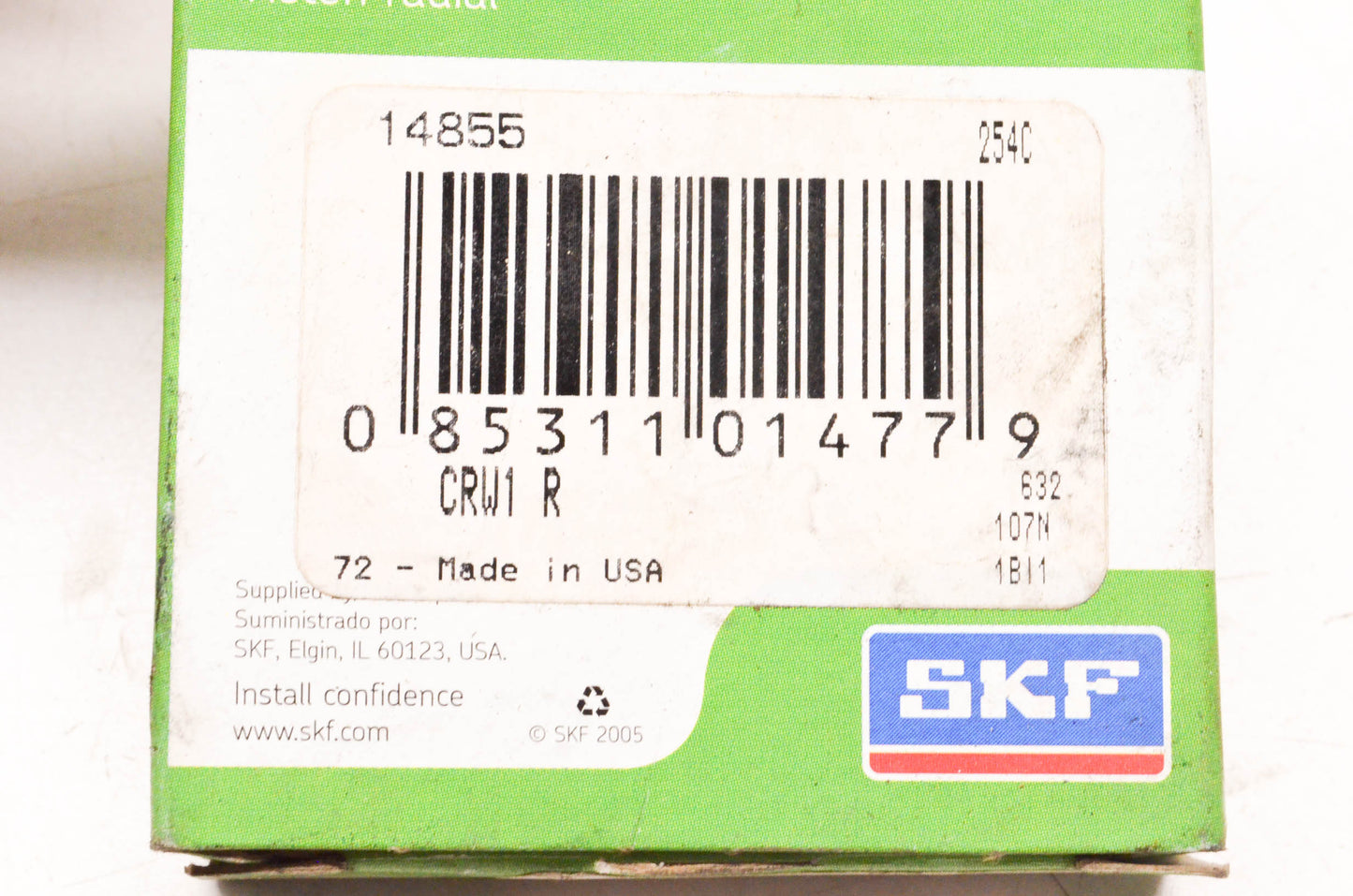 SKF 14855, CR-14855 Oil Seal NOS