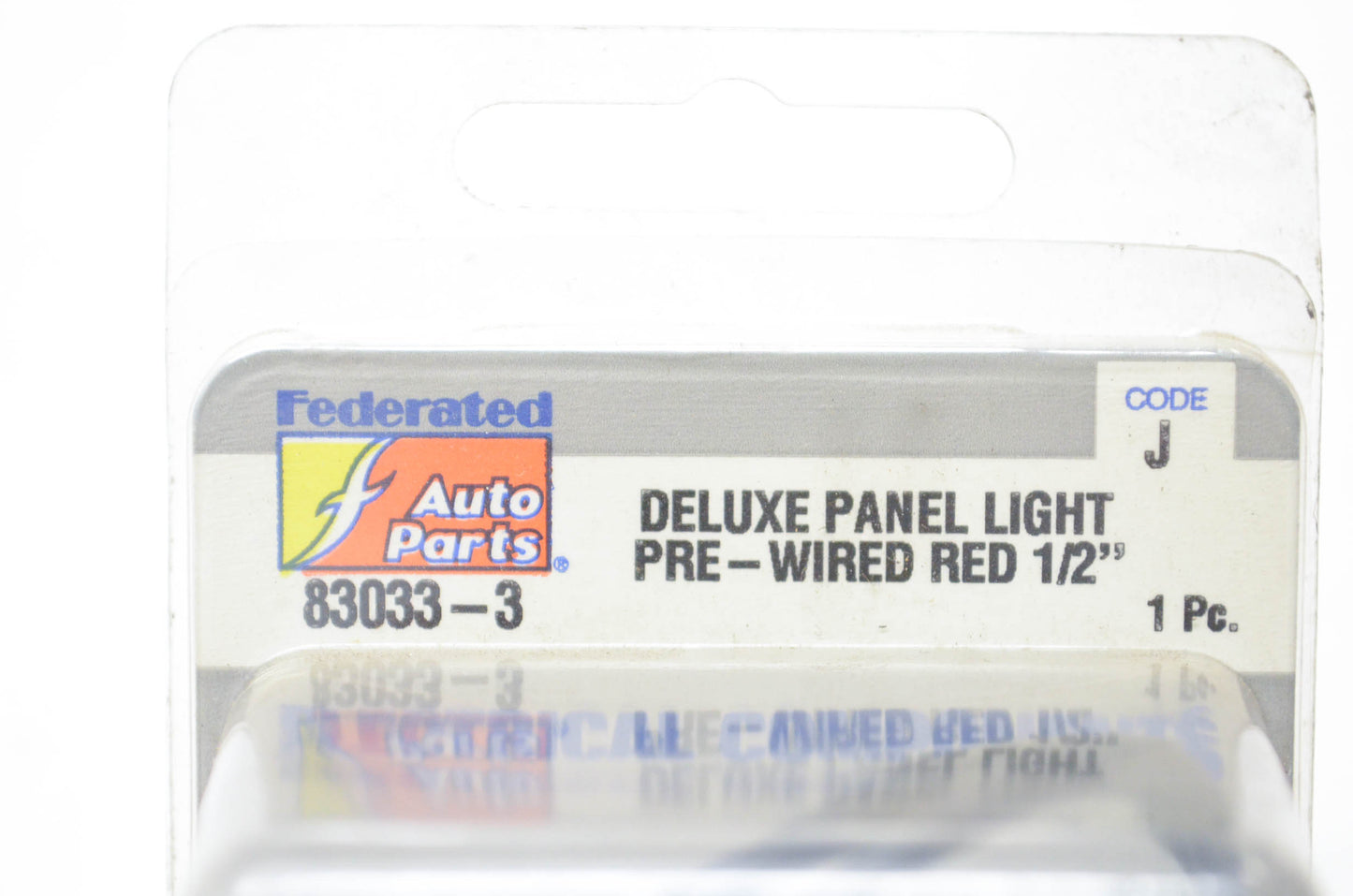 Federated 83033-3 Pre Wired Red Panel Light NOS