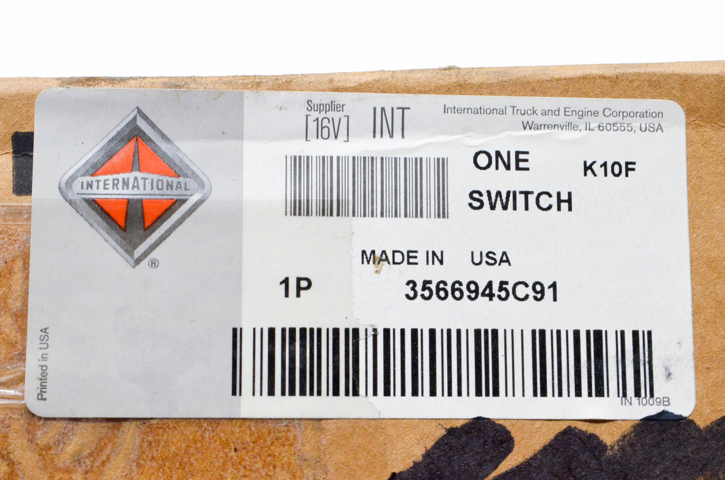 International 3566945C91 Turn Signal Assembly