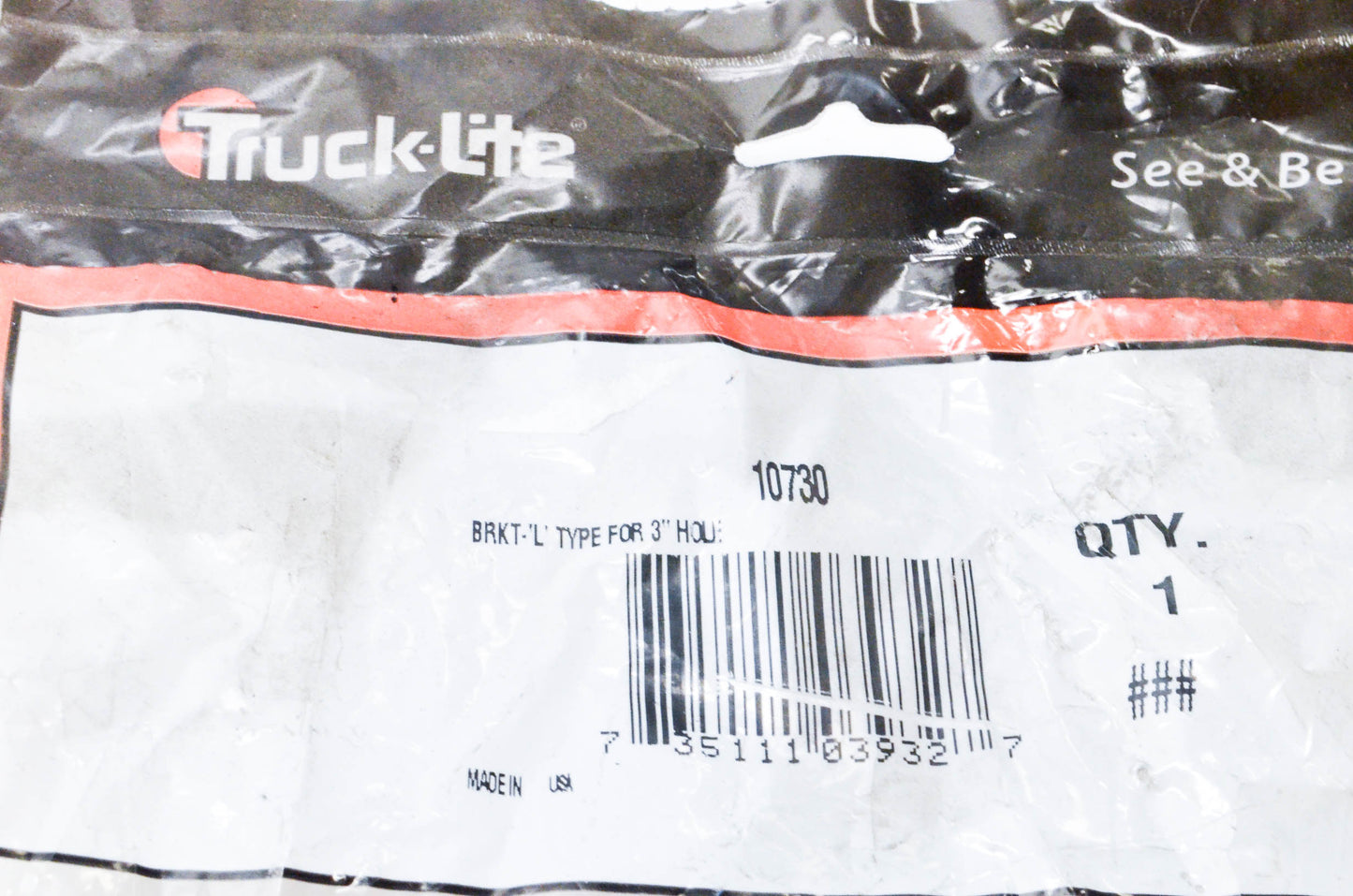 Trucklite 10730 3" Round L Bracket NOS