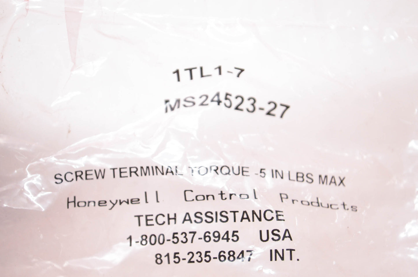 Honeywell ms24523-27, 1TL1-7 Toggle Switch Kit NOS
