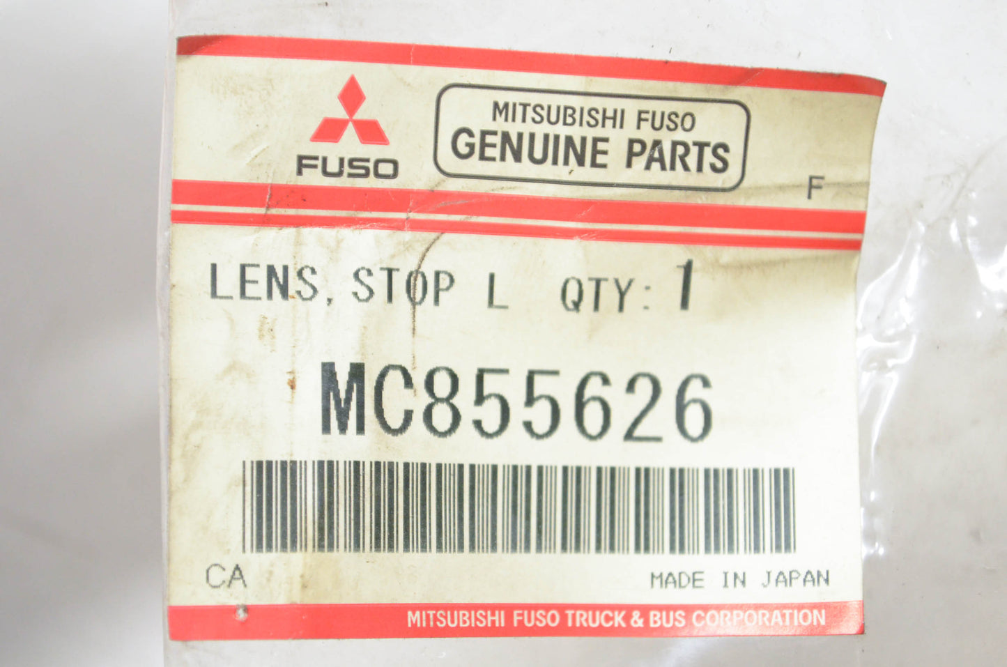 Mitsubishi MC855626 Light Cover NOS