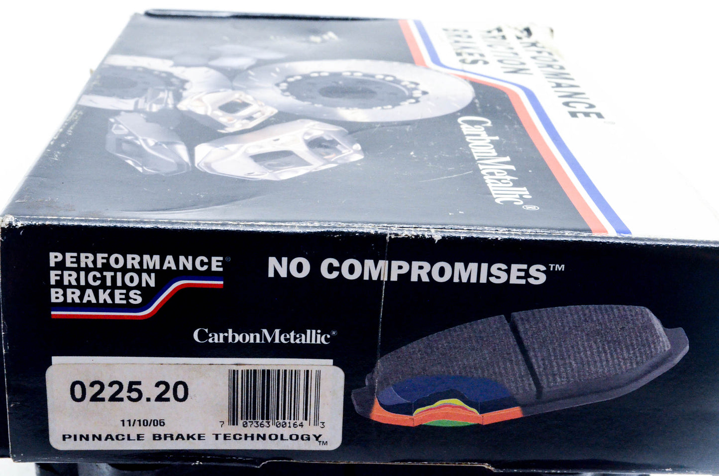 Pinnacle Brake 0225.20 Performance Friction Brake Pads NOS
