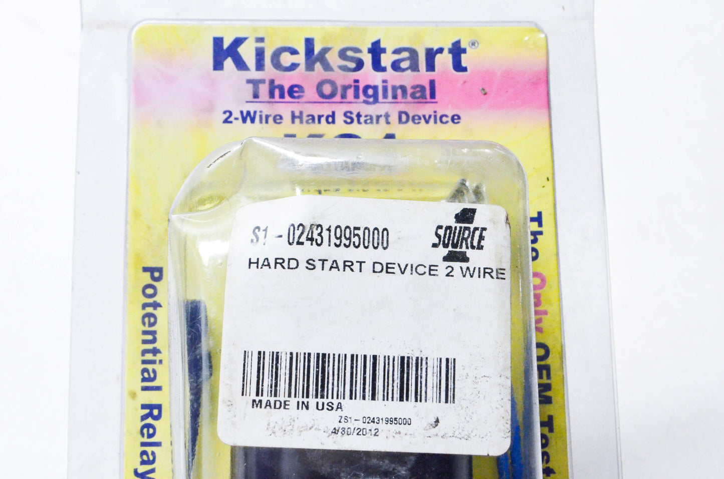 Rectorseal S1-02431995000, KS1 2 Wire Hard Start Device NOS