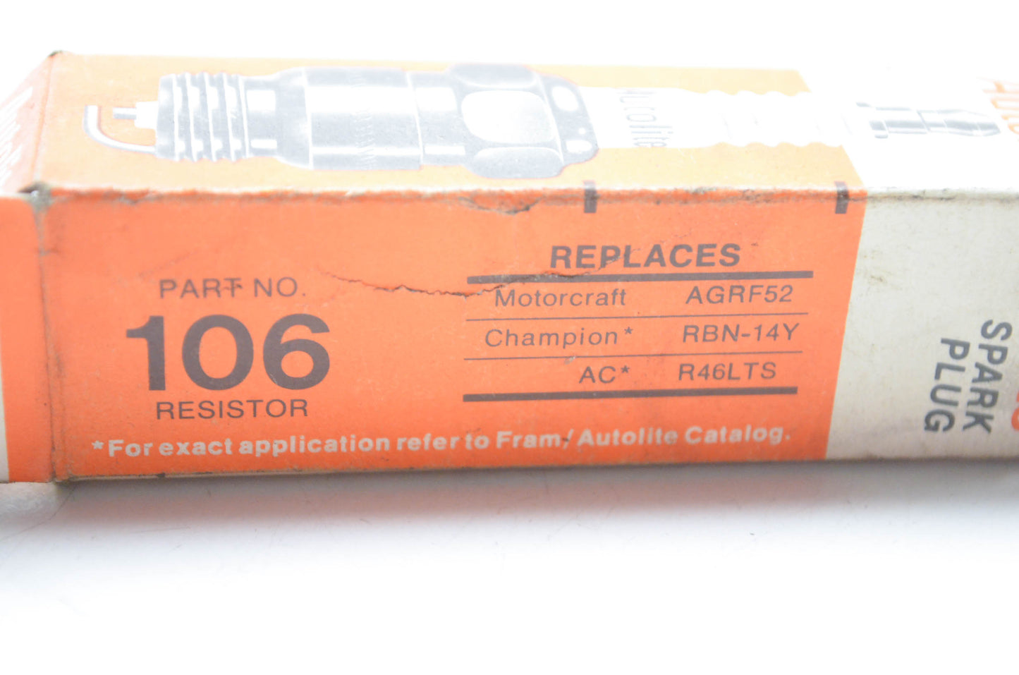 Autolite 106 Spark Plug NOS