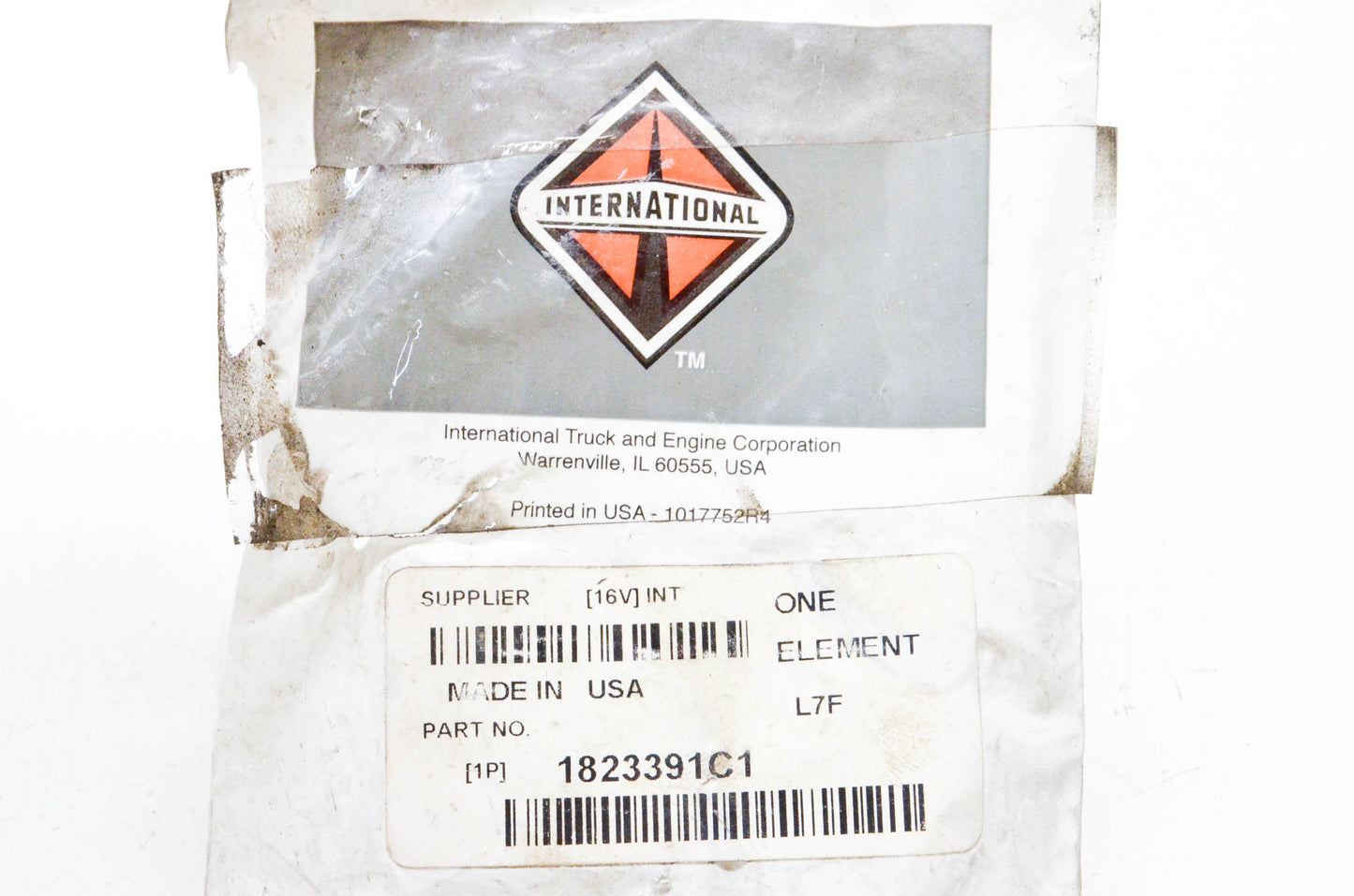 International 1823391C1 Breather Element NOS