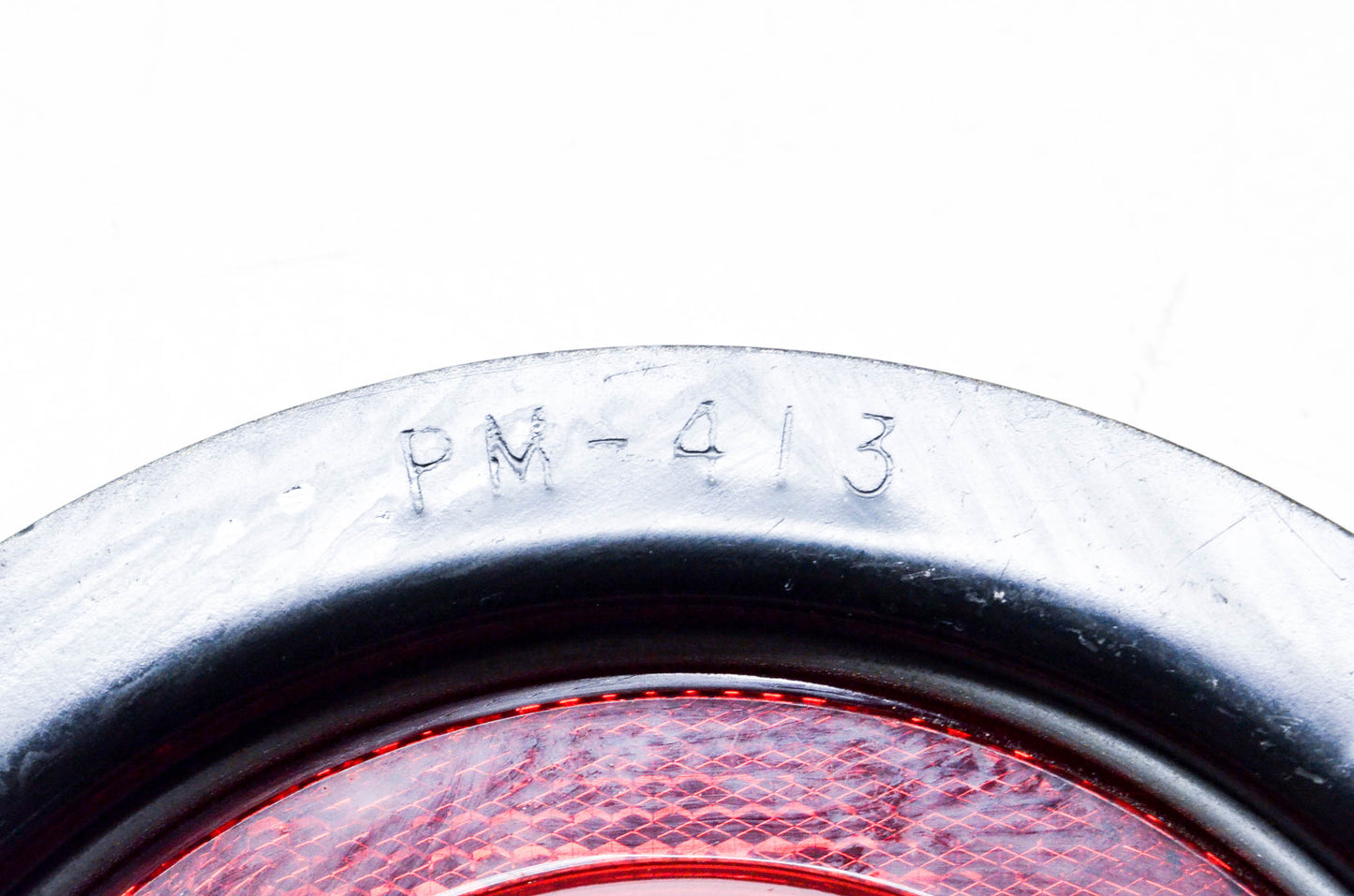 Peterson PM-413, 415-15 Red Flush Mount Tail Lamp Assembly NOS