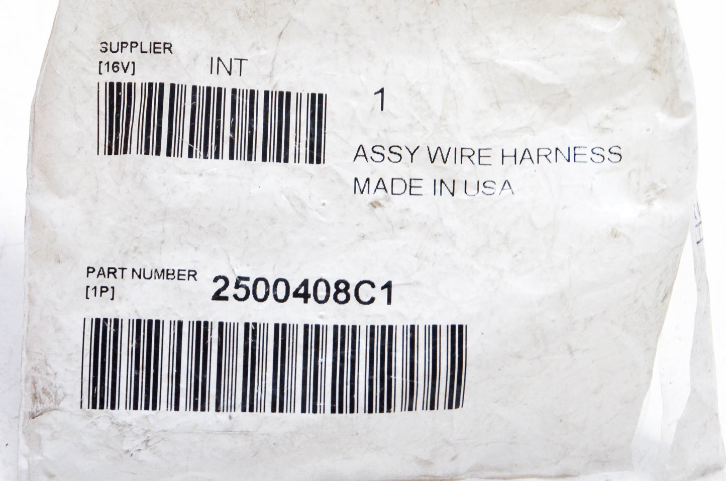 International 2500408C1 Wire Harness NOS