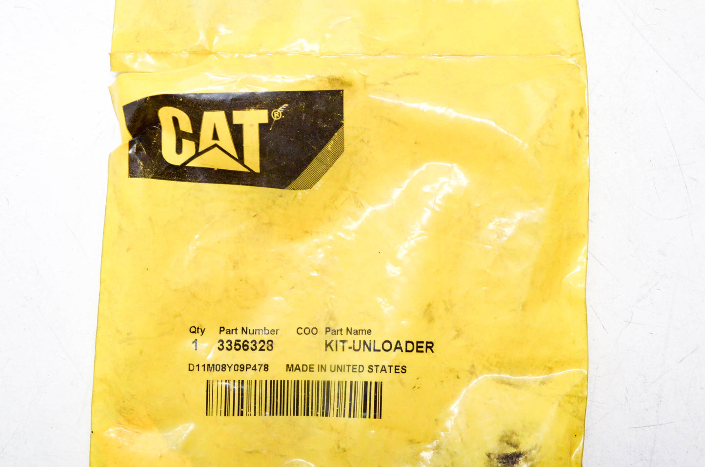 Caterpillar 3356328, 335-6328 Unloader Kit NOS