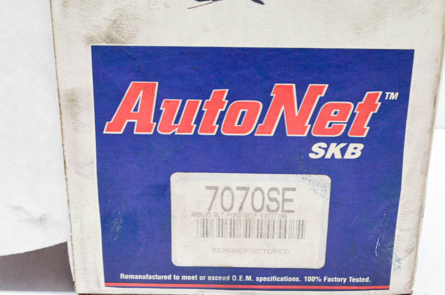 AutoNet 7070SE, 65A D8FF CA Remanufactured Alternator NOS