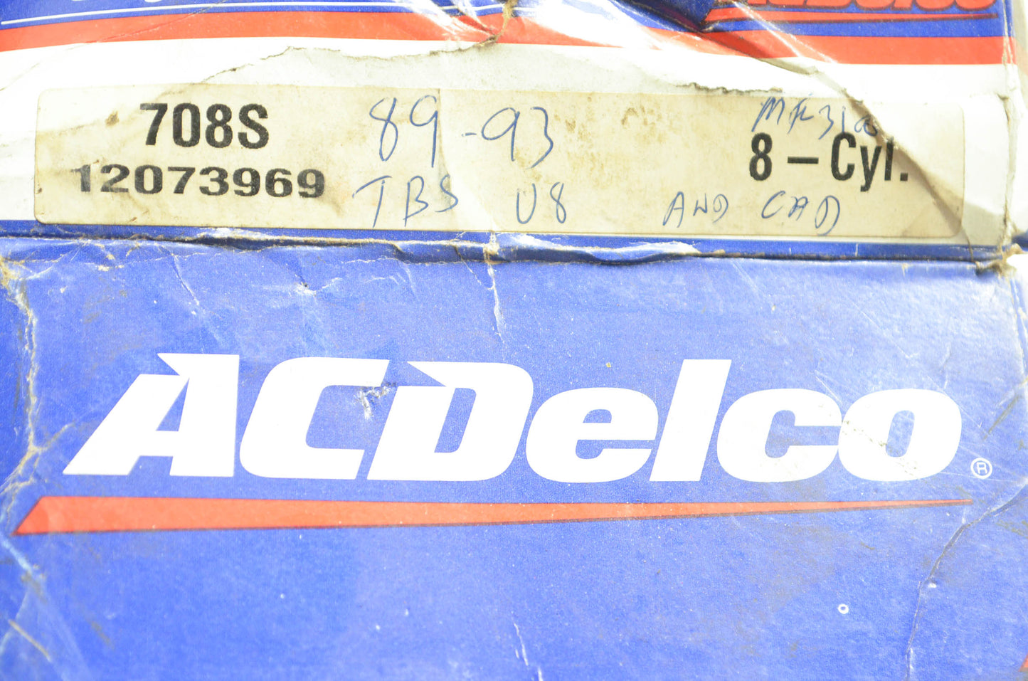 ACDelco 708S, 12073969 Spark Plug Wire Kit NOS