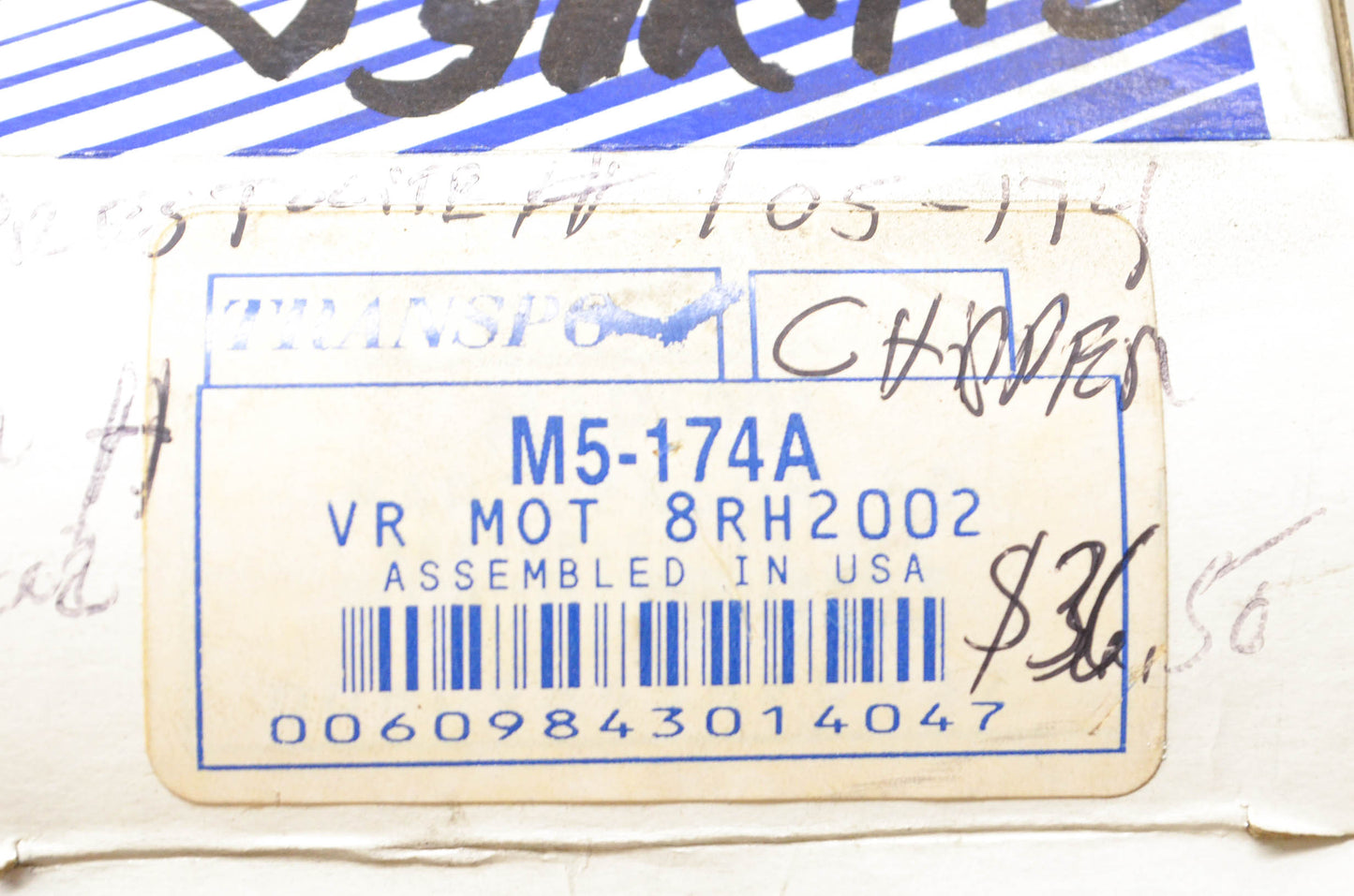 Transpo M5-174A 24v Regulator NOS