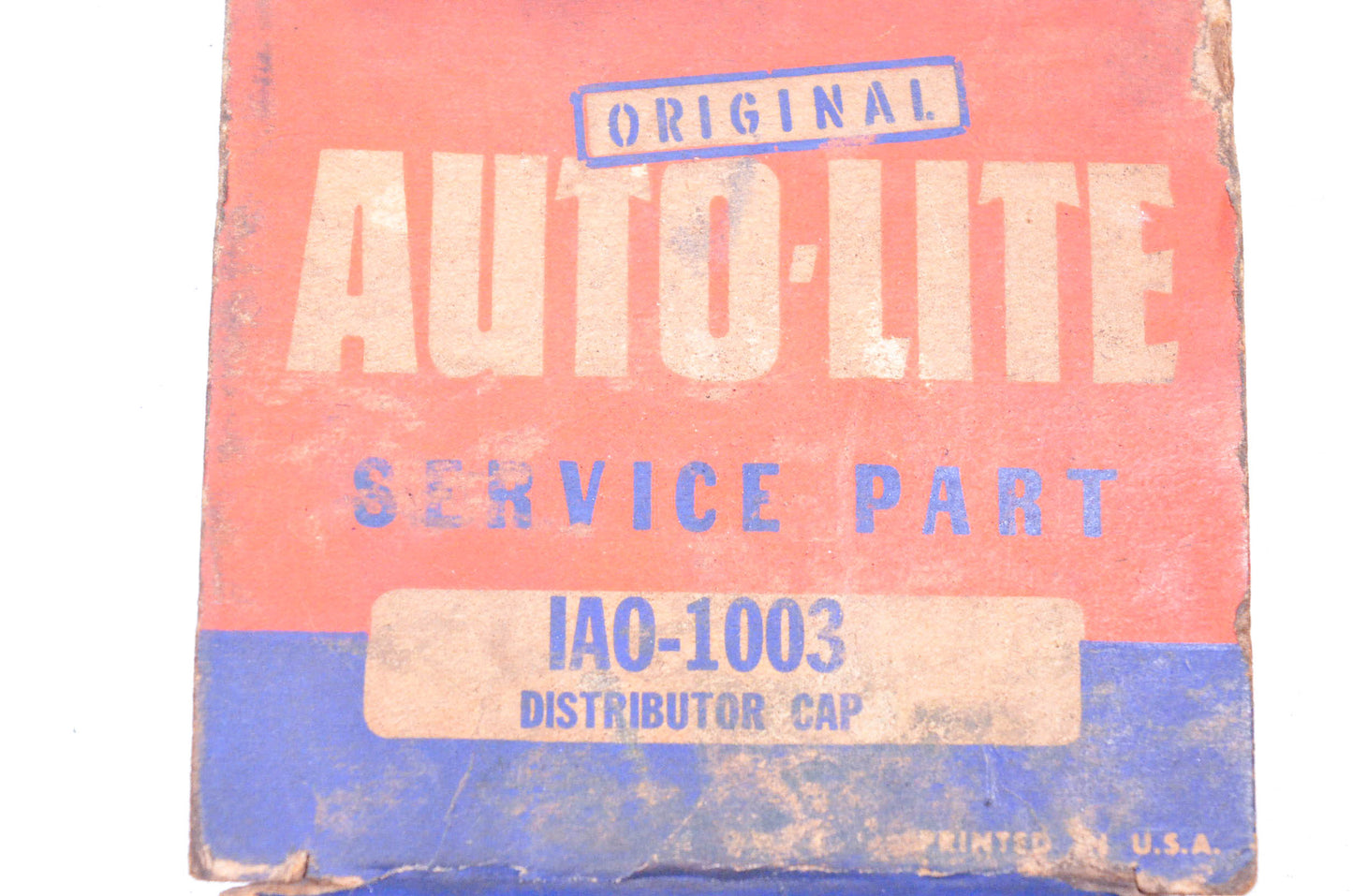 Auto-Lite IA0-1003 Distributor Cap NOS