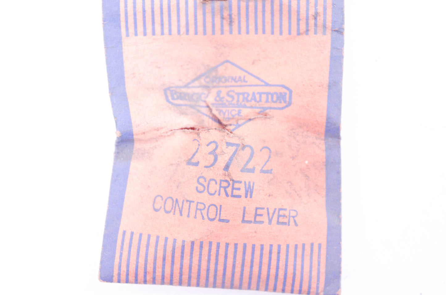 New OEM Briggs & Stratton 23722 Control Lever Screw NOS