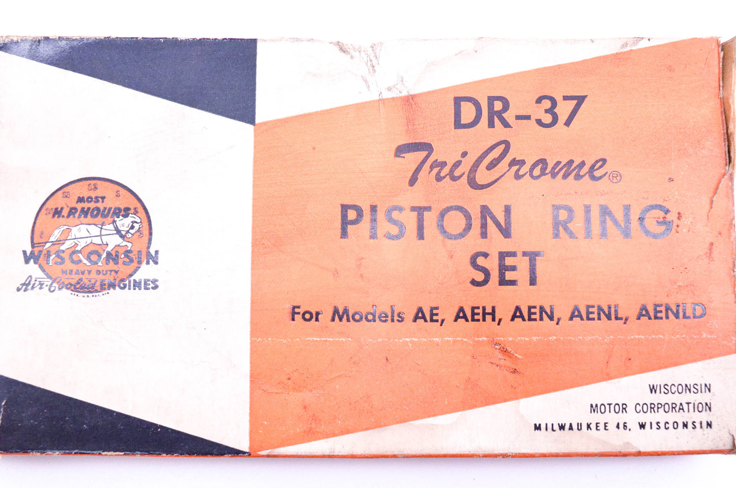 Wisconsin Engine DR-37 Piston Ring Kit NOS