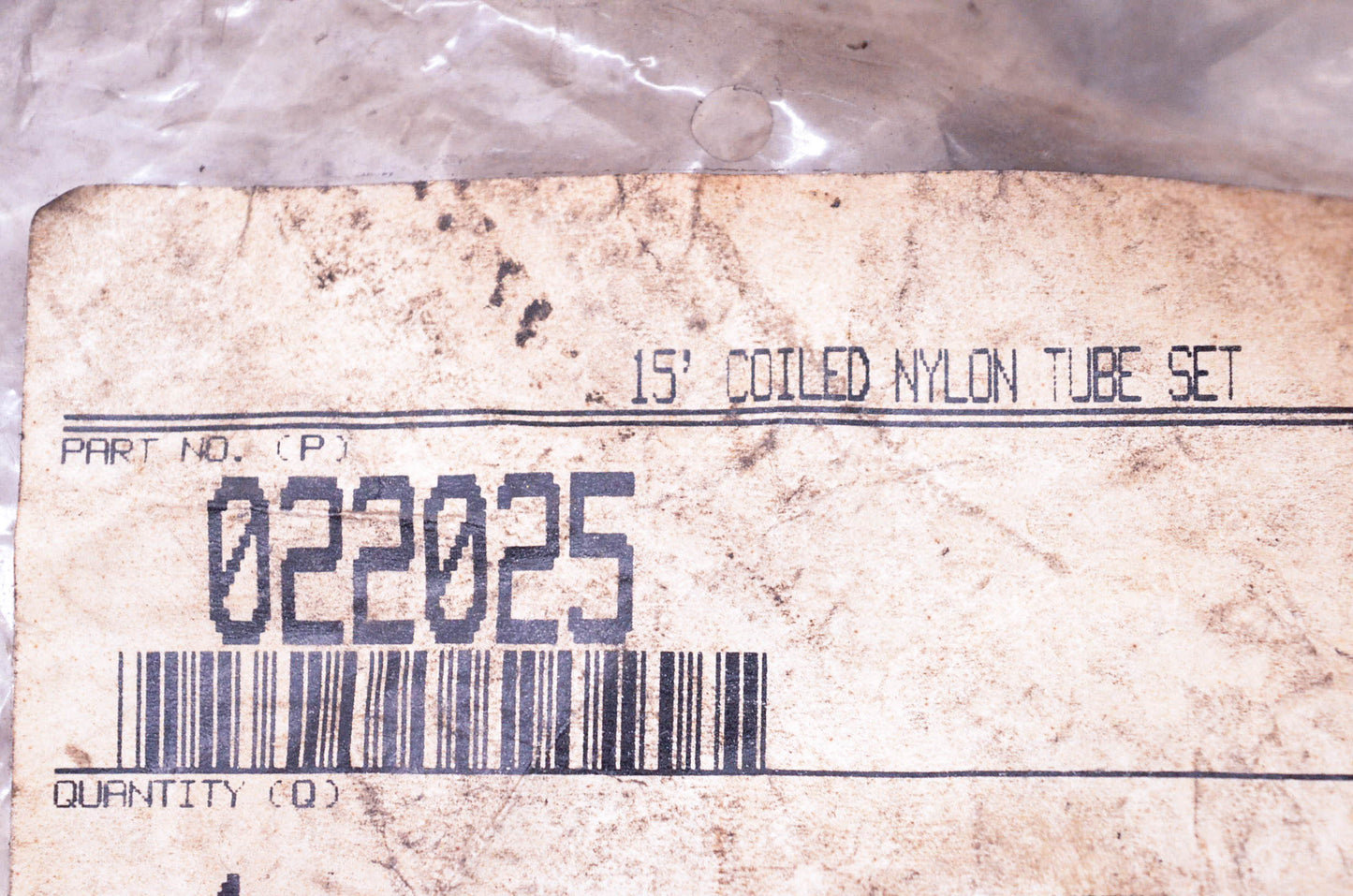 Velvac 022025 15' Coiled Air Hose Kit NOS