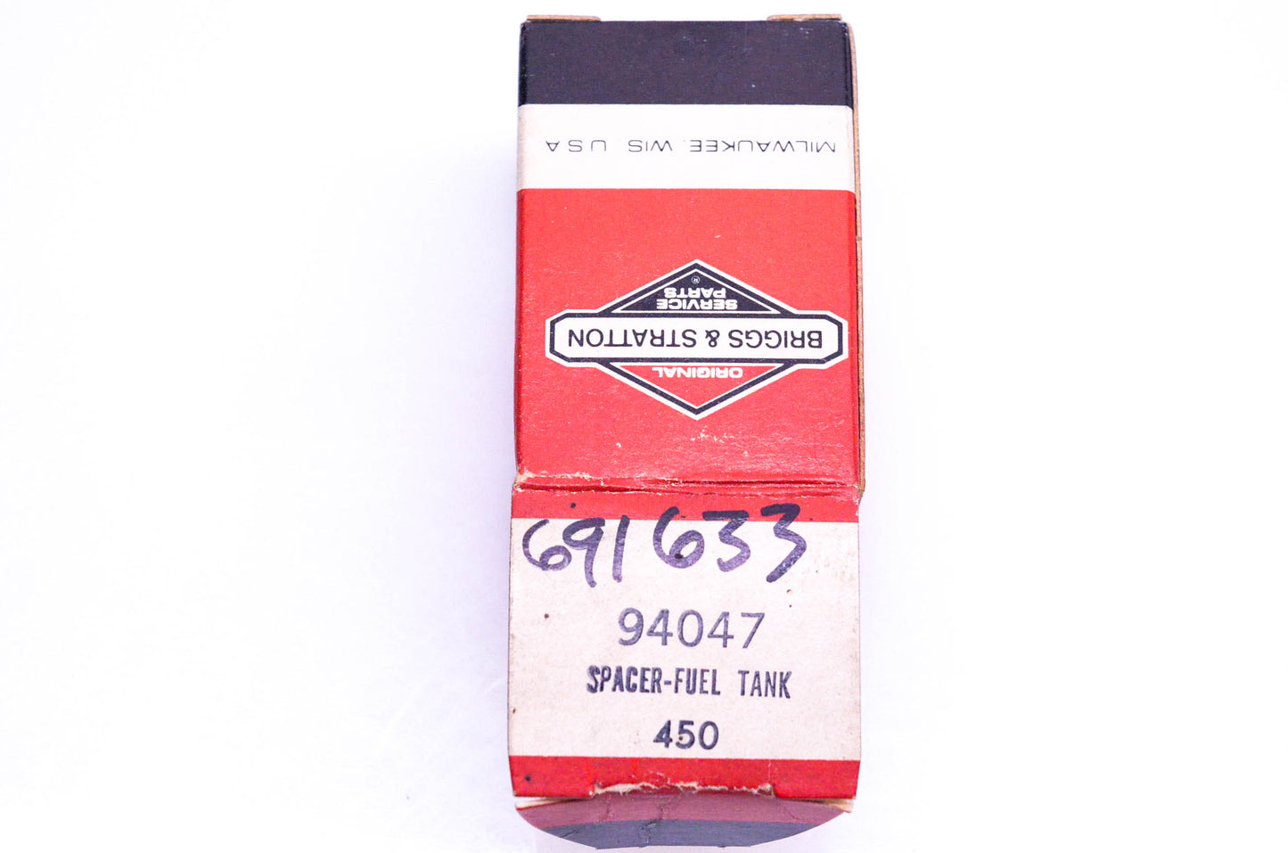 New OEM Briggs & Stratton 94047 Fuel Tank Spacer NOS