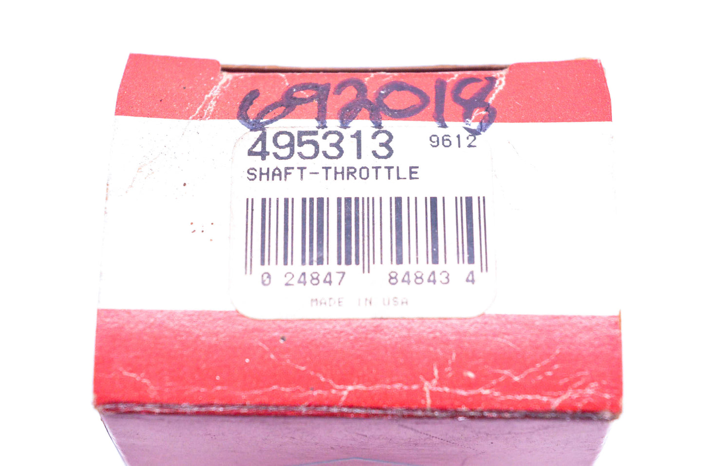 New OEM Briggs & Stratton 495313, 692018 Throttle Shaft NOS