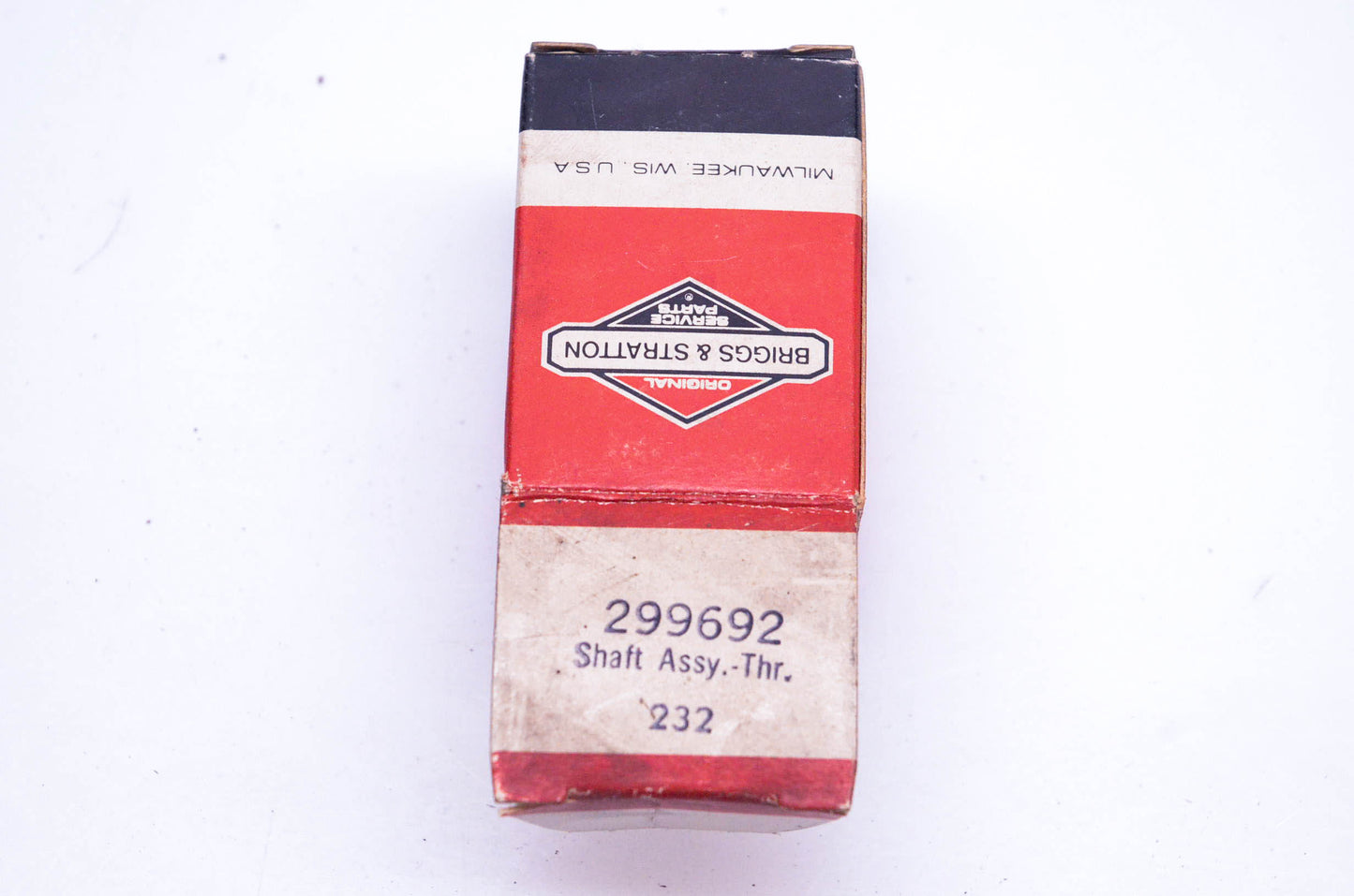 New OEM Briggs & Stratton 299692 Throttle Shaft Assembly NOS